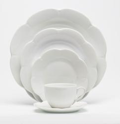 Royal Limoges Nymphea White Coffee Cup