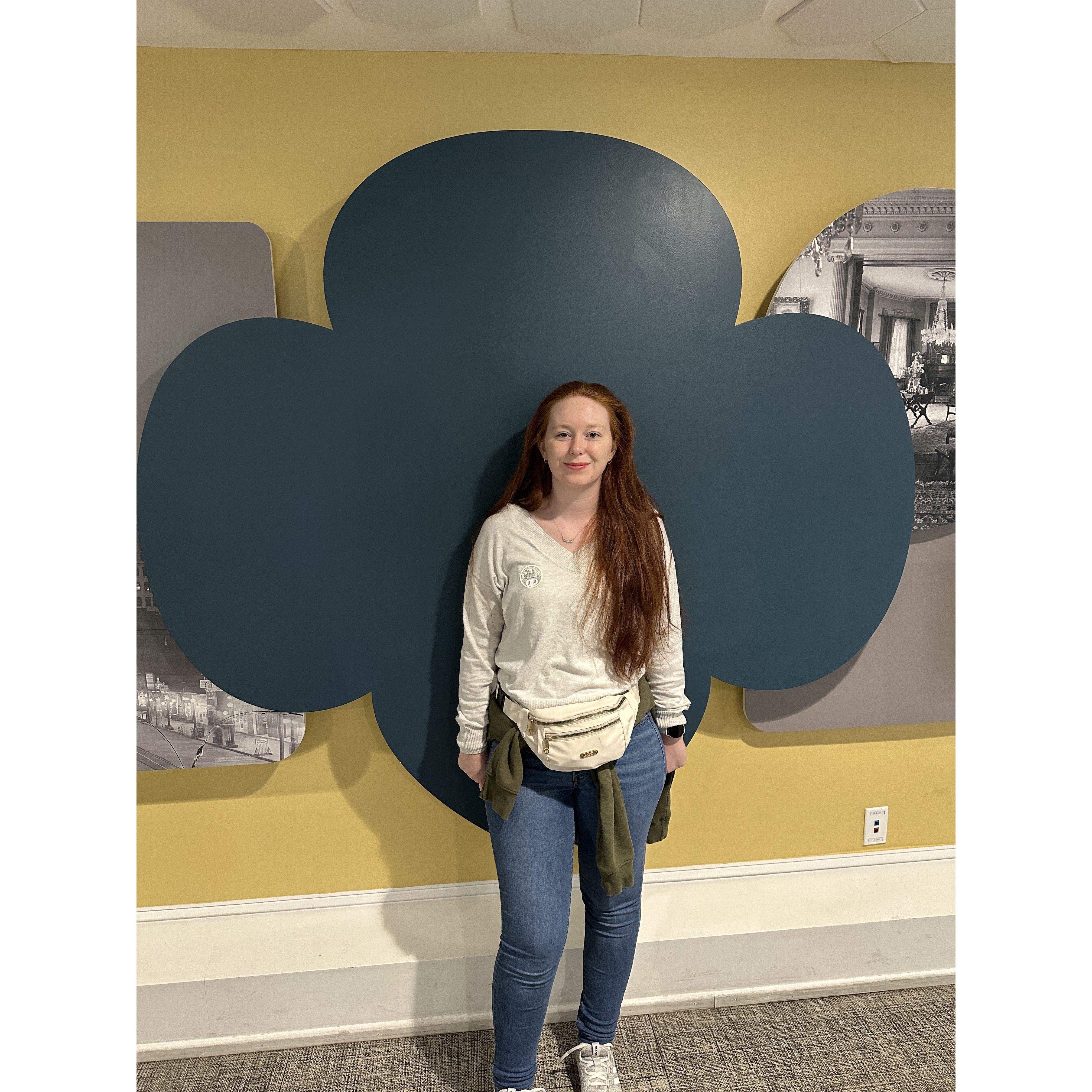 Visited the founder of Girl Scouts home, Juliette Gordon Low, in Savannah, Georgia