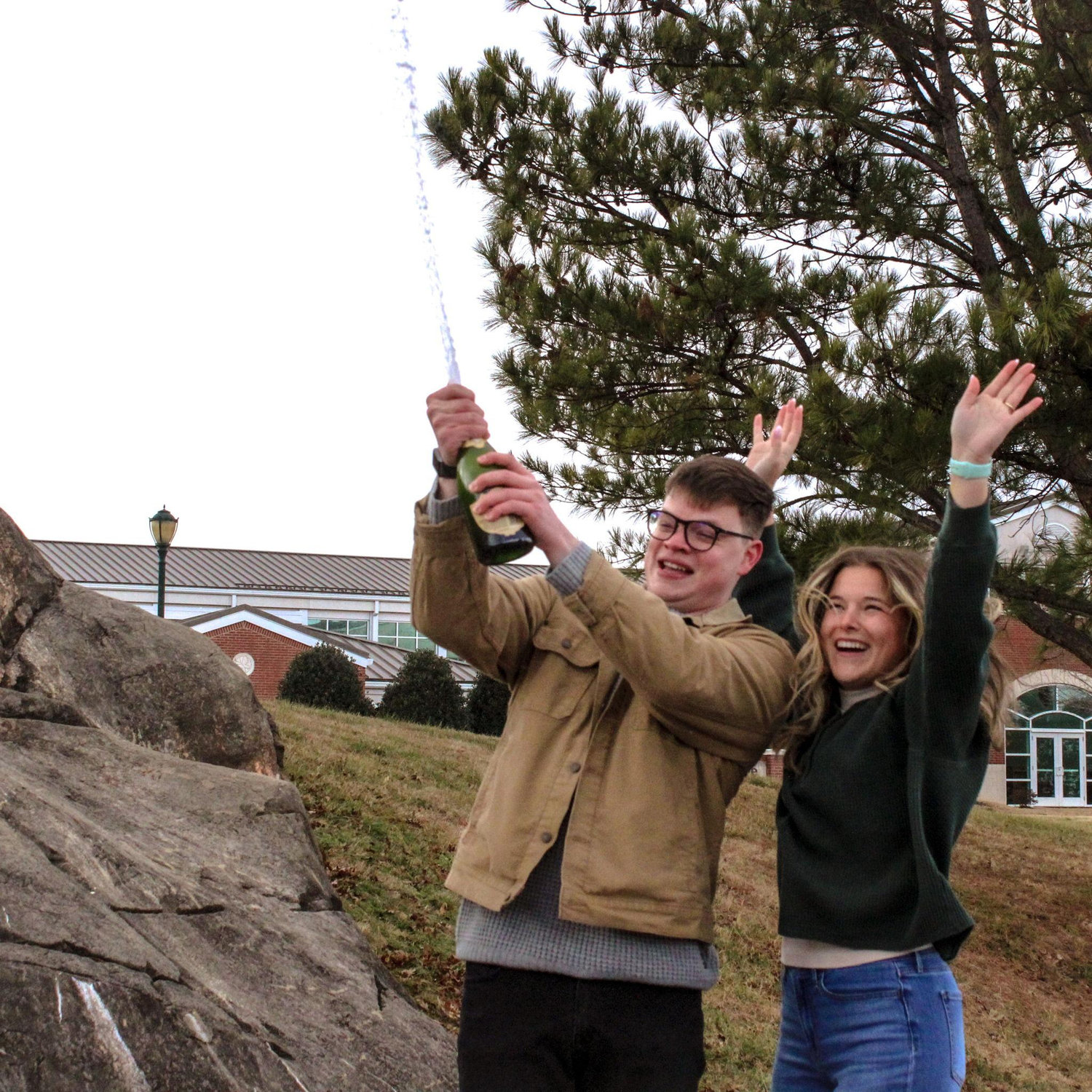WE'RE ENGAGED!