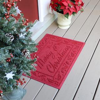 WaterHog Merry Christmas Indoor/Outdoor Door Mat