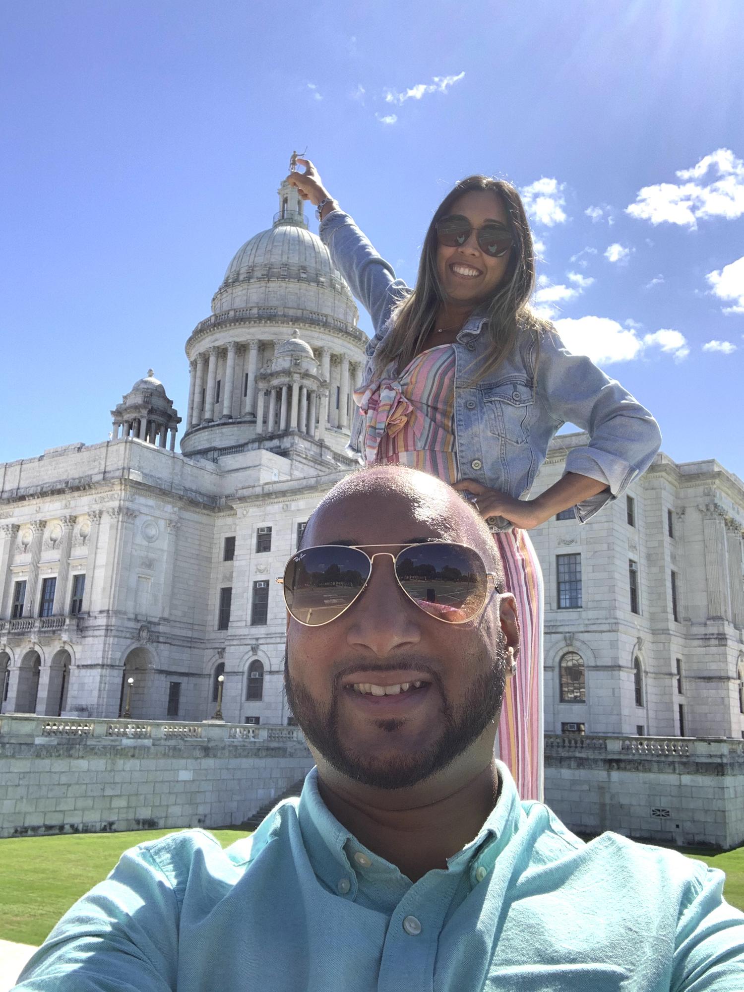 A little bit of history can’t hurt nobody. Rhode Island State Capital.