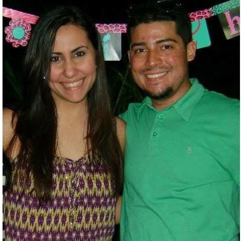 Nuestra primera foto juntos...cuando no imaginábamos que aquí comenzaría una historia de amor.