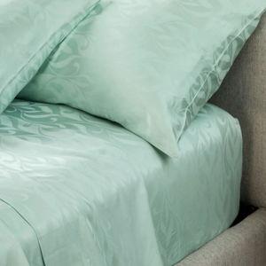 Bamboo Sheet Set - King Green Vines