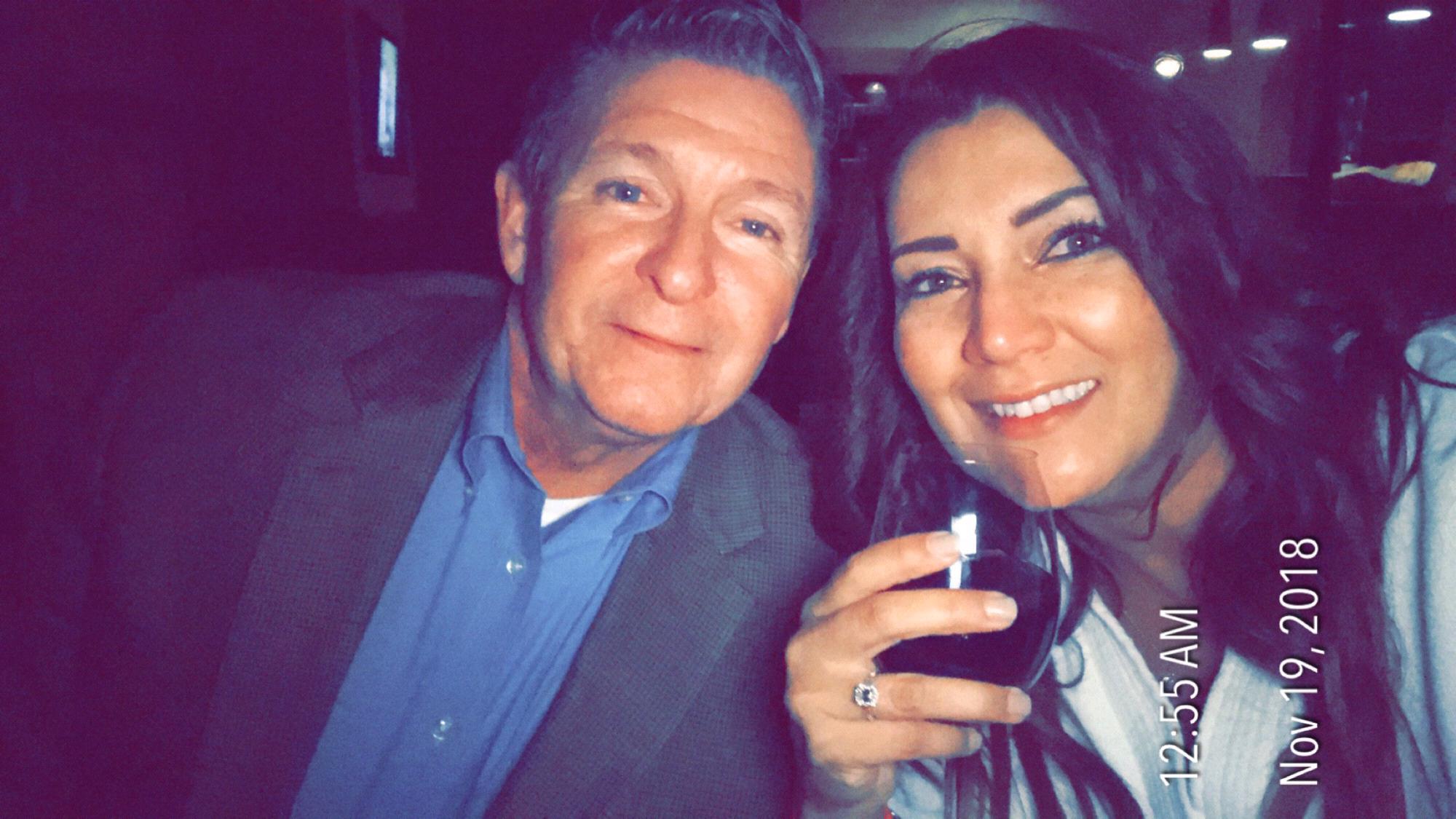 Our first picture after I said YES!!!