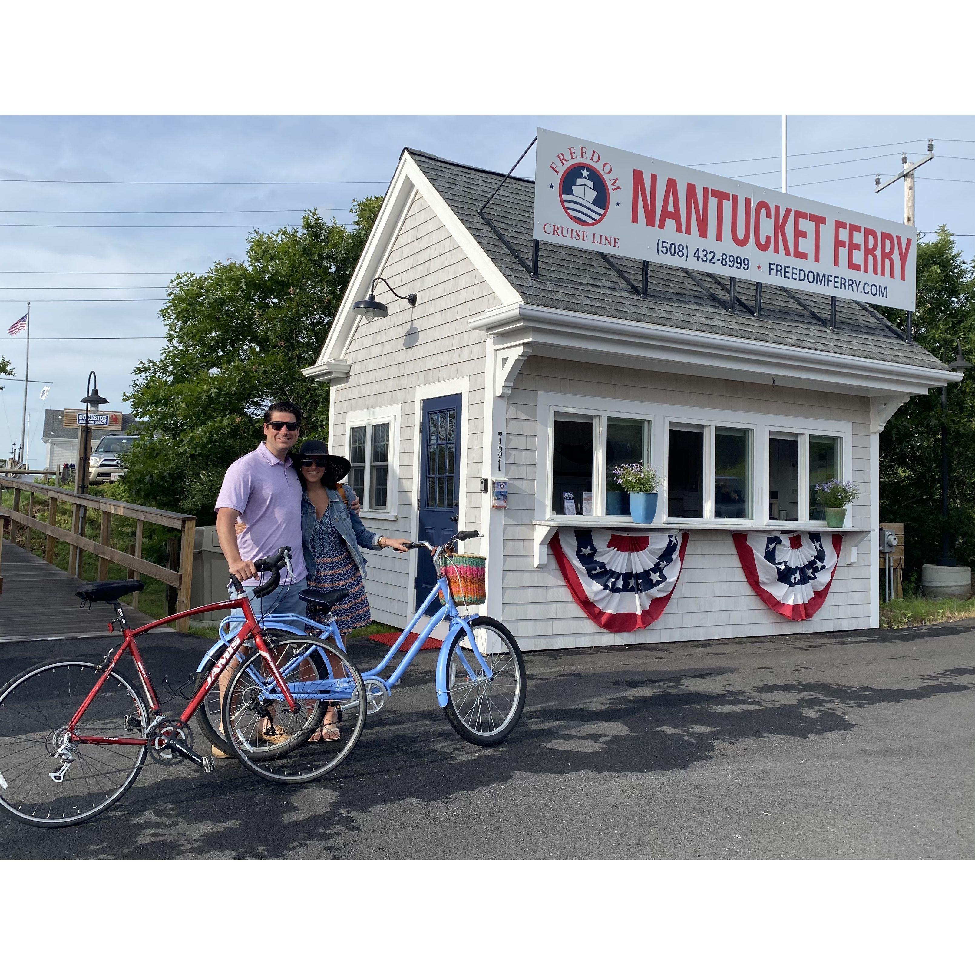 Waiting for the Nantucket Ferry!