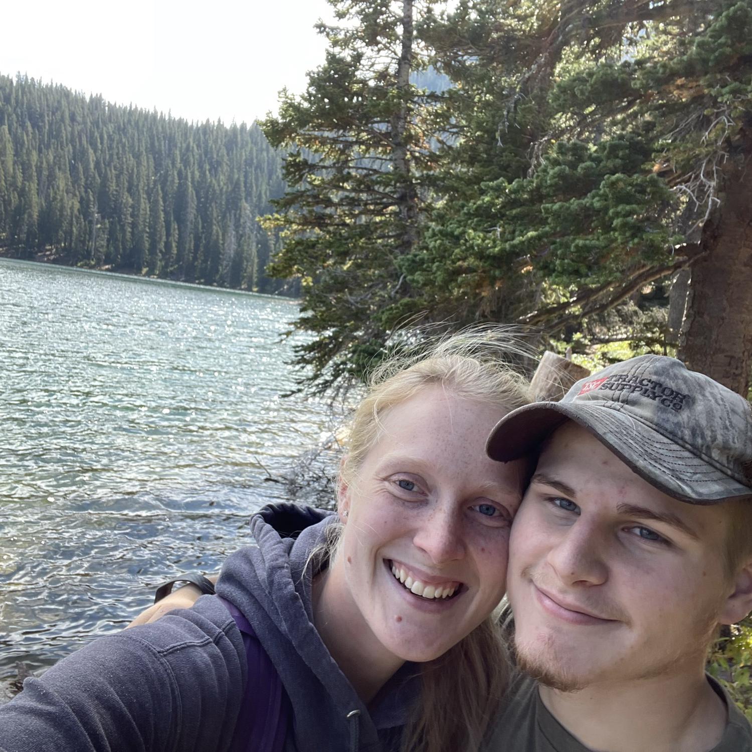 Firefly lake in MT , a tricky drive and a fun hike. Sep 2021