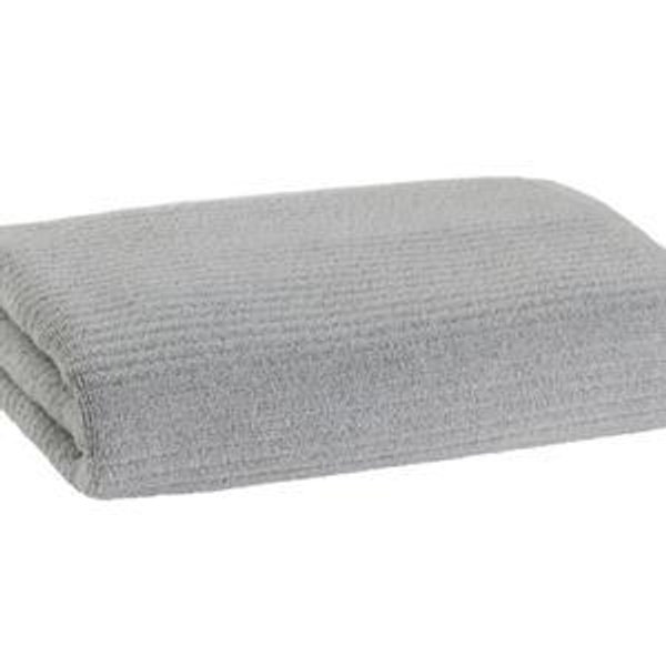 Havenstay Quick Dry Bath Towel, 30 in x 54 in, Medium Gray