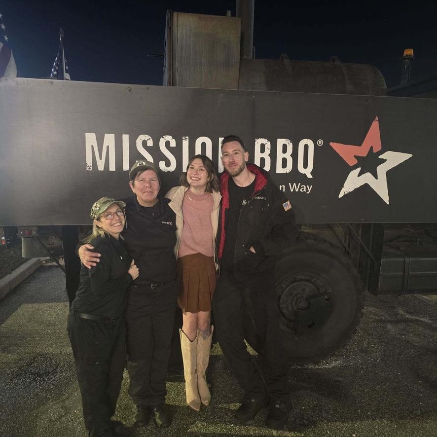 After sharing our story with the Mission BBQ staff, they have been a huge part of our journey. We are so grateful for our bond with them and can't wait for them to celebrate with us!