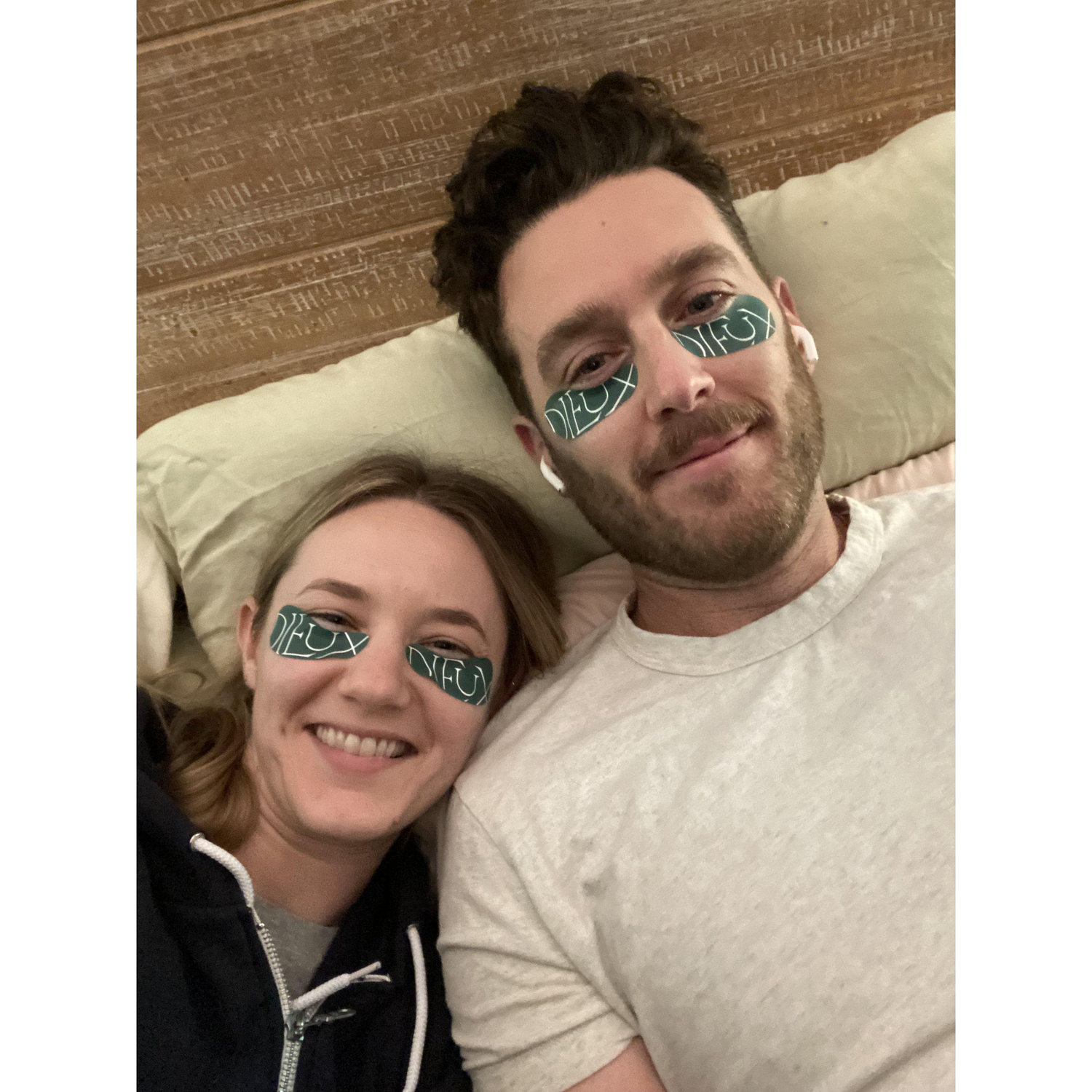 Prioritizing winter self-care. Eye masks introduced by Emily👁️🌿