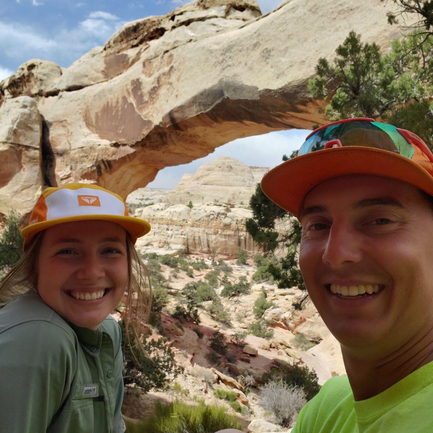 First trip to Southern Utah together during spring 2022