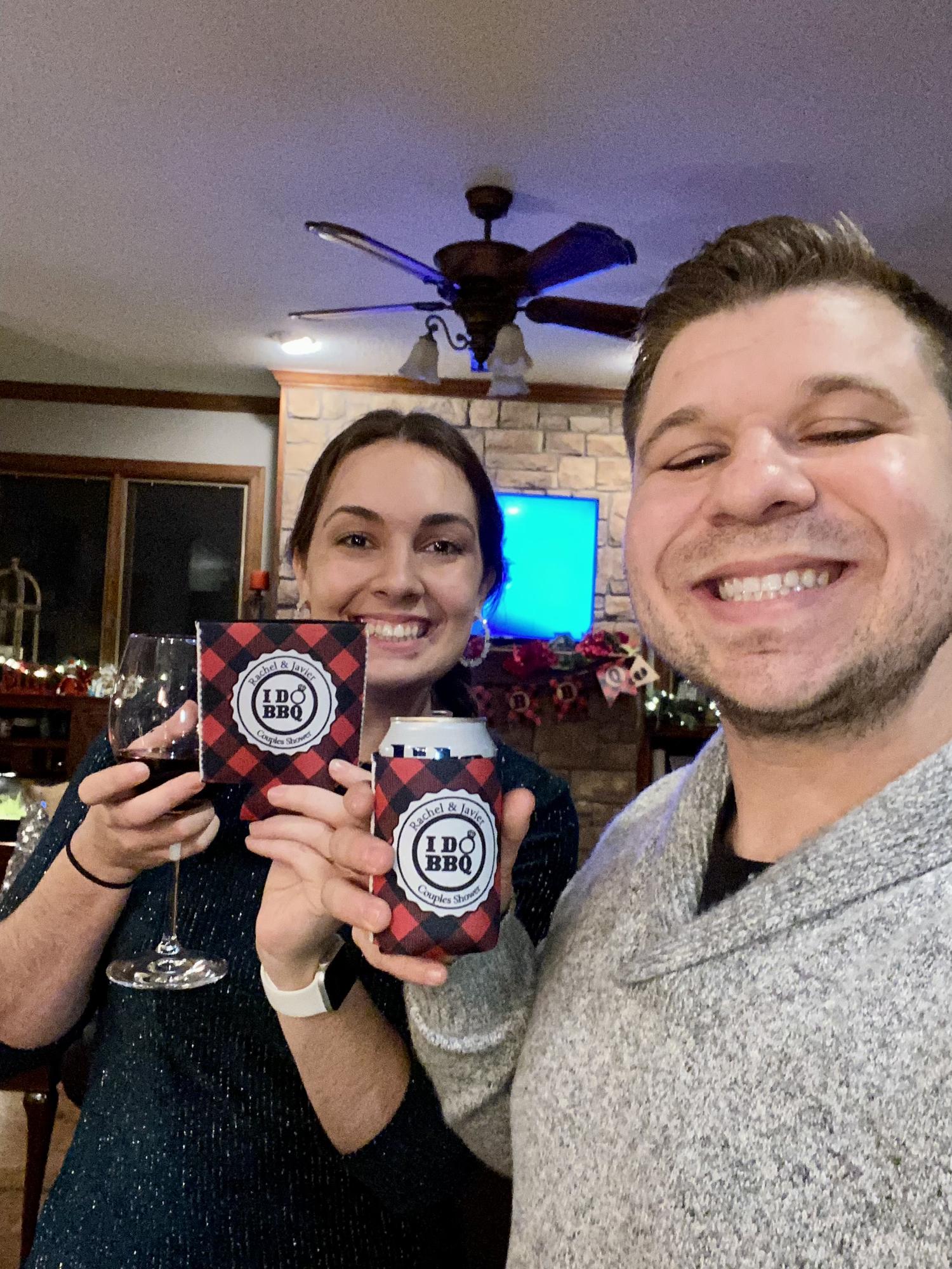 My family hosted the most wonderful bridal shower for us! I do BBQ was a BLAST!