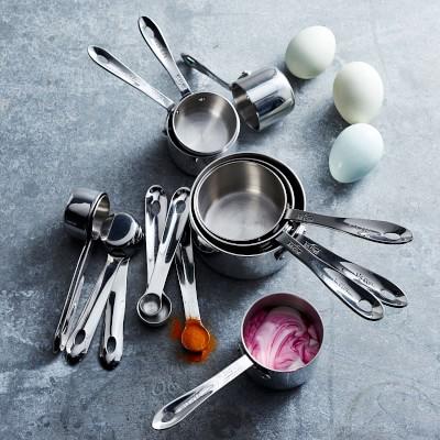 All-Clad Stainless-Steel Measuring Cups & Spoons Ultimate Set