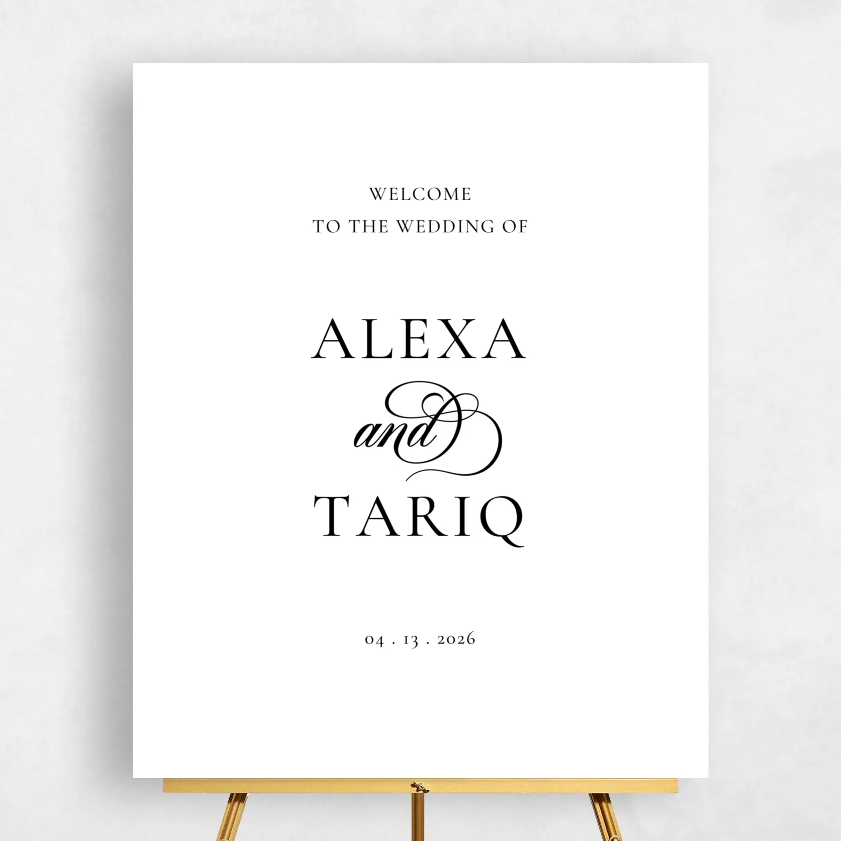 Signage - Elegant Duo Portrait preview