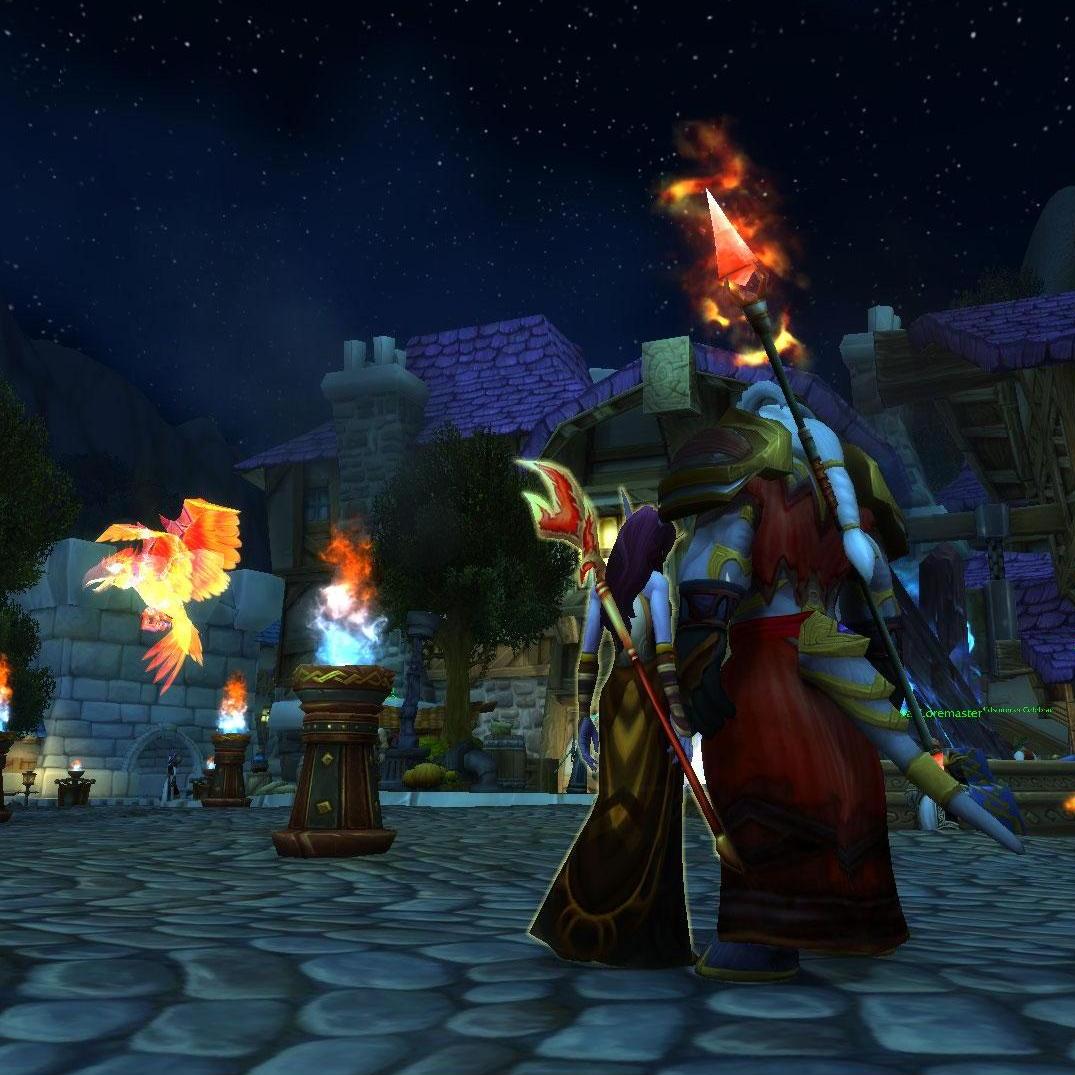 2018- Summer Fire Festival in World of Warcraft. El Festival de Fuego en World of Warcraft.