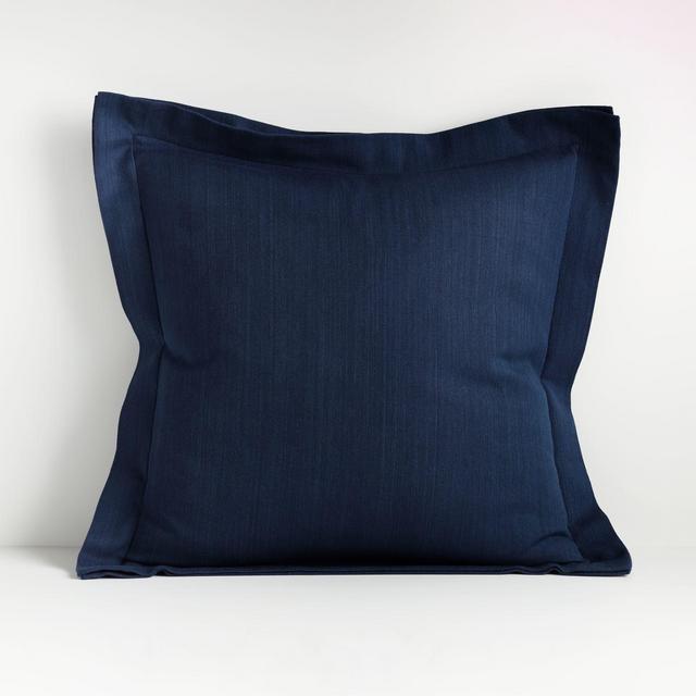 Wallace Blue 20" Flange Pillow