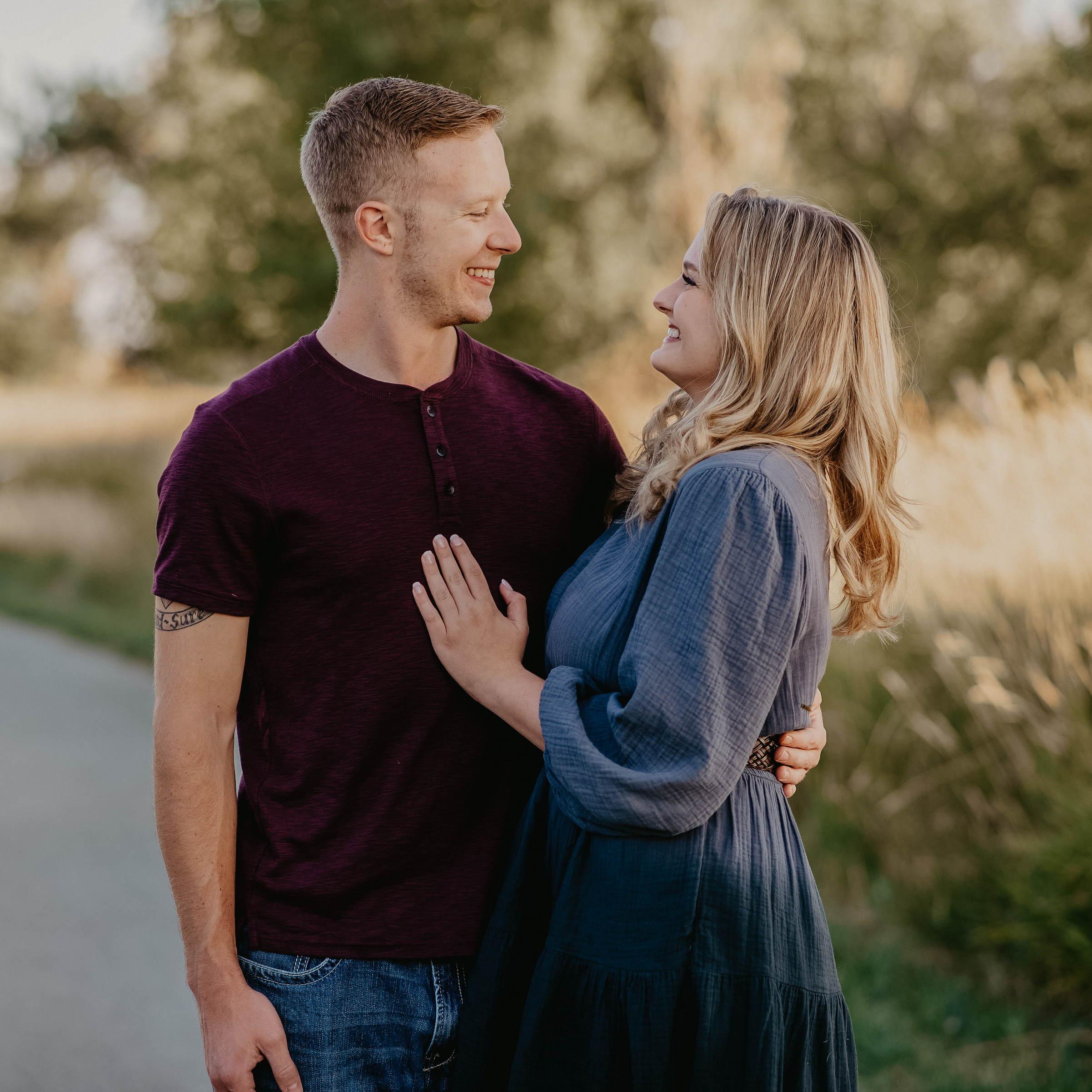 First professional photos together