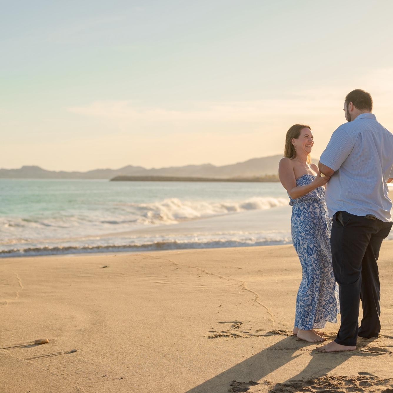 The photo session was actually a secret plan to photograph his proposal.