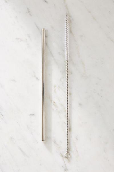 U Konserve Stainless Steel Straw + Brush Set