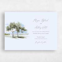 Beige Wedding Invitation - Rieden Landscape
