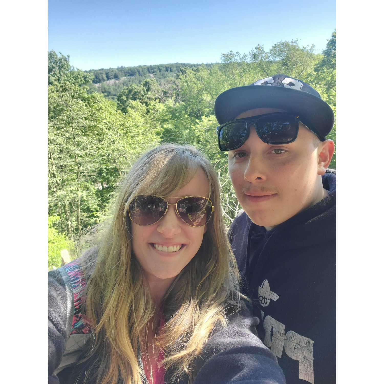 First time to Devil's lake together
