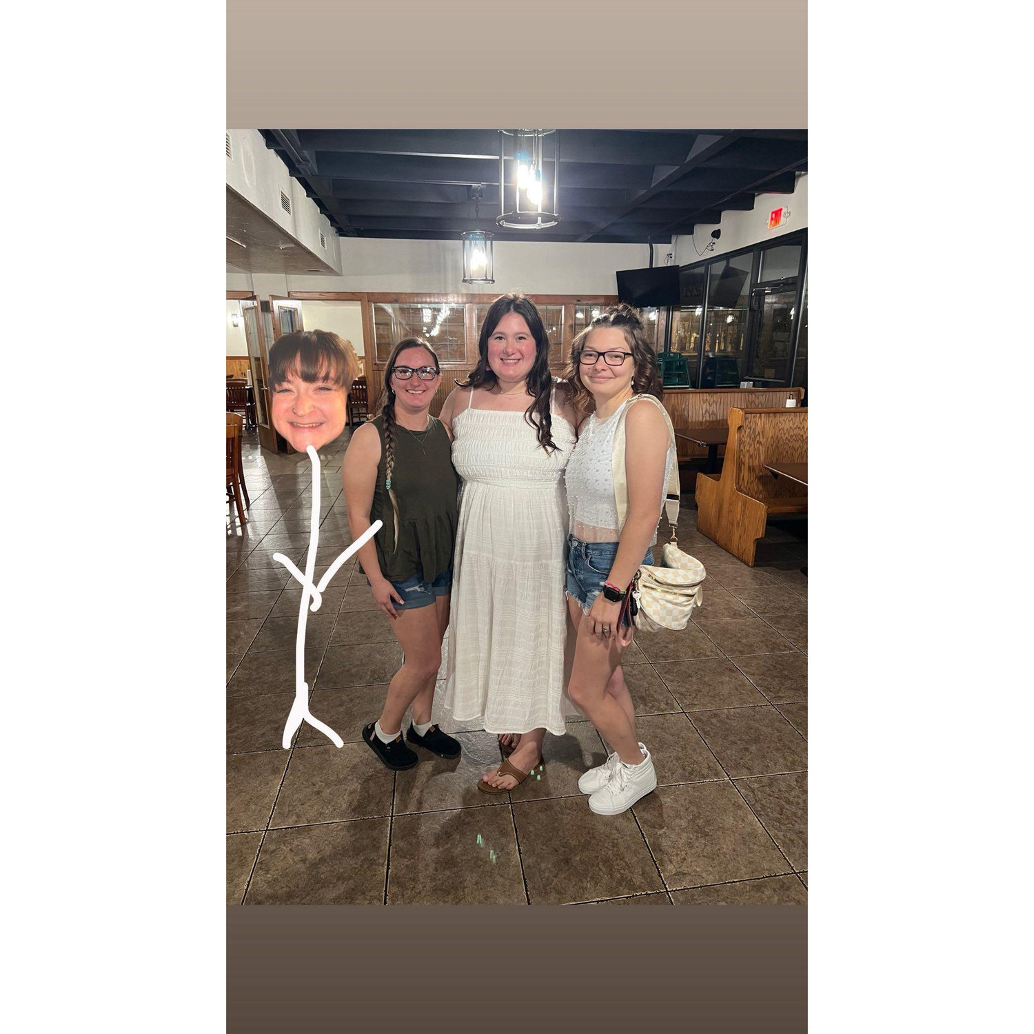 Bride's Birthday Dinner with all her Girls