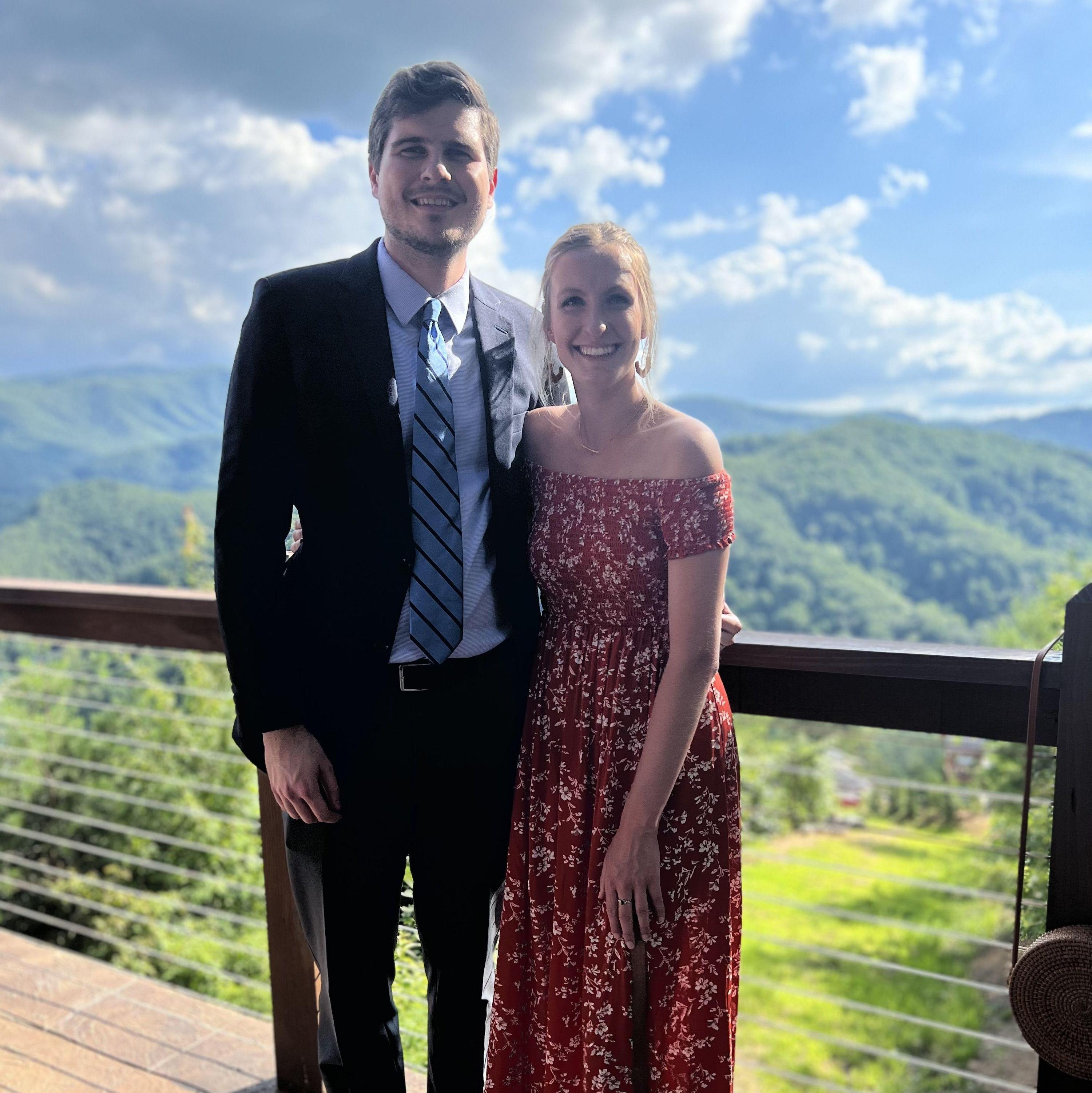 Nikki & Nathan Odom's wedding in the Great Smoky Mountains, Tennessee