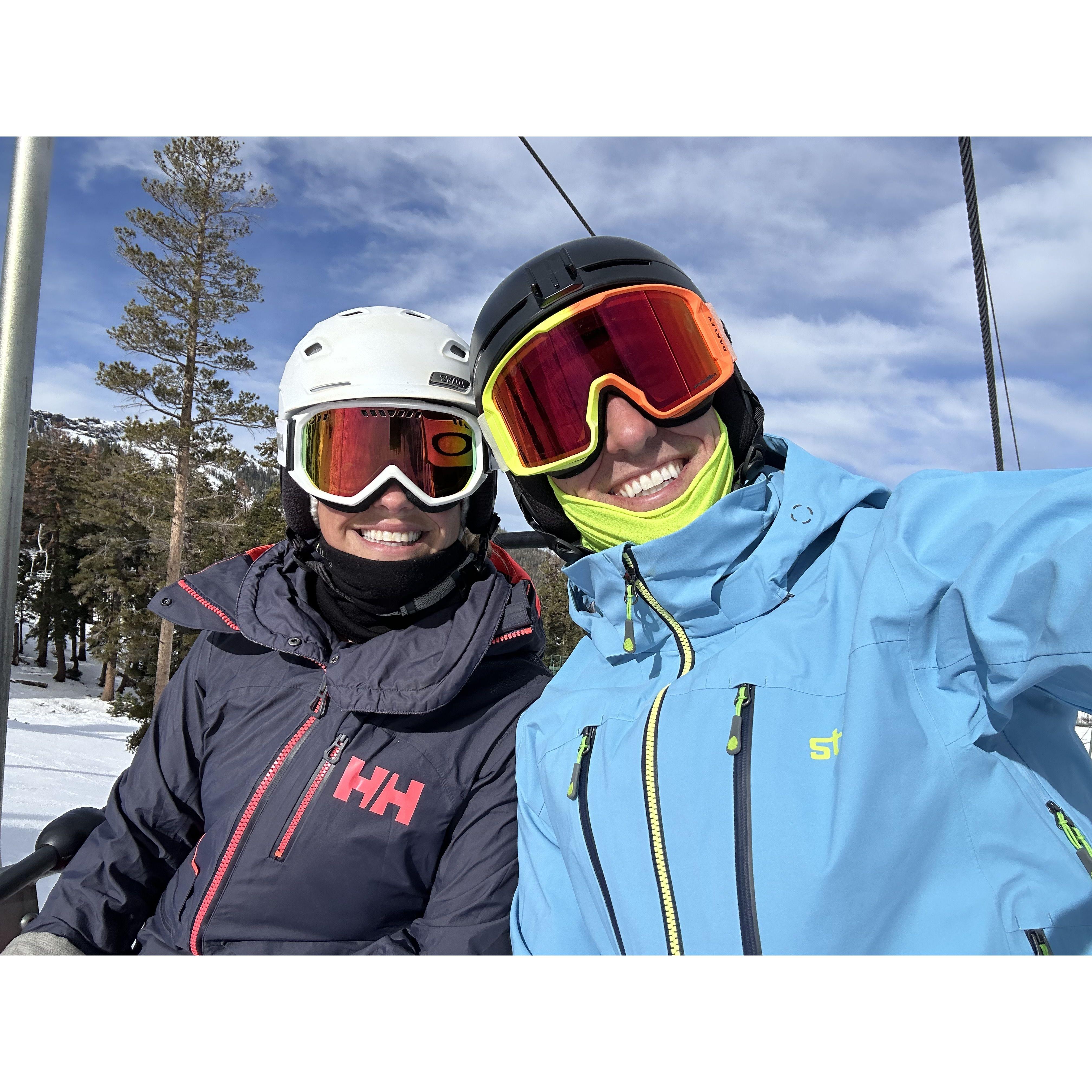 Skiing at Kirkwood