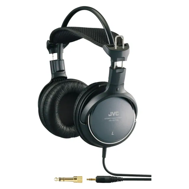 JVC® High-Grade Full-Size Headphones in Black