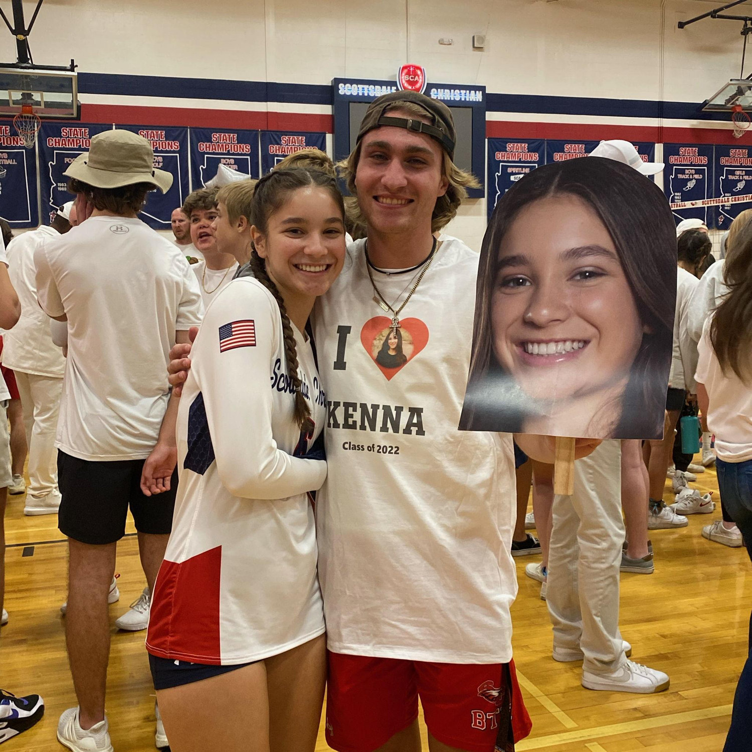 Makenna's vb senior night