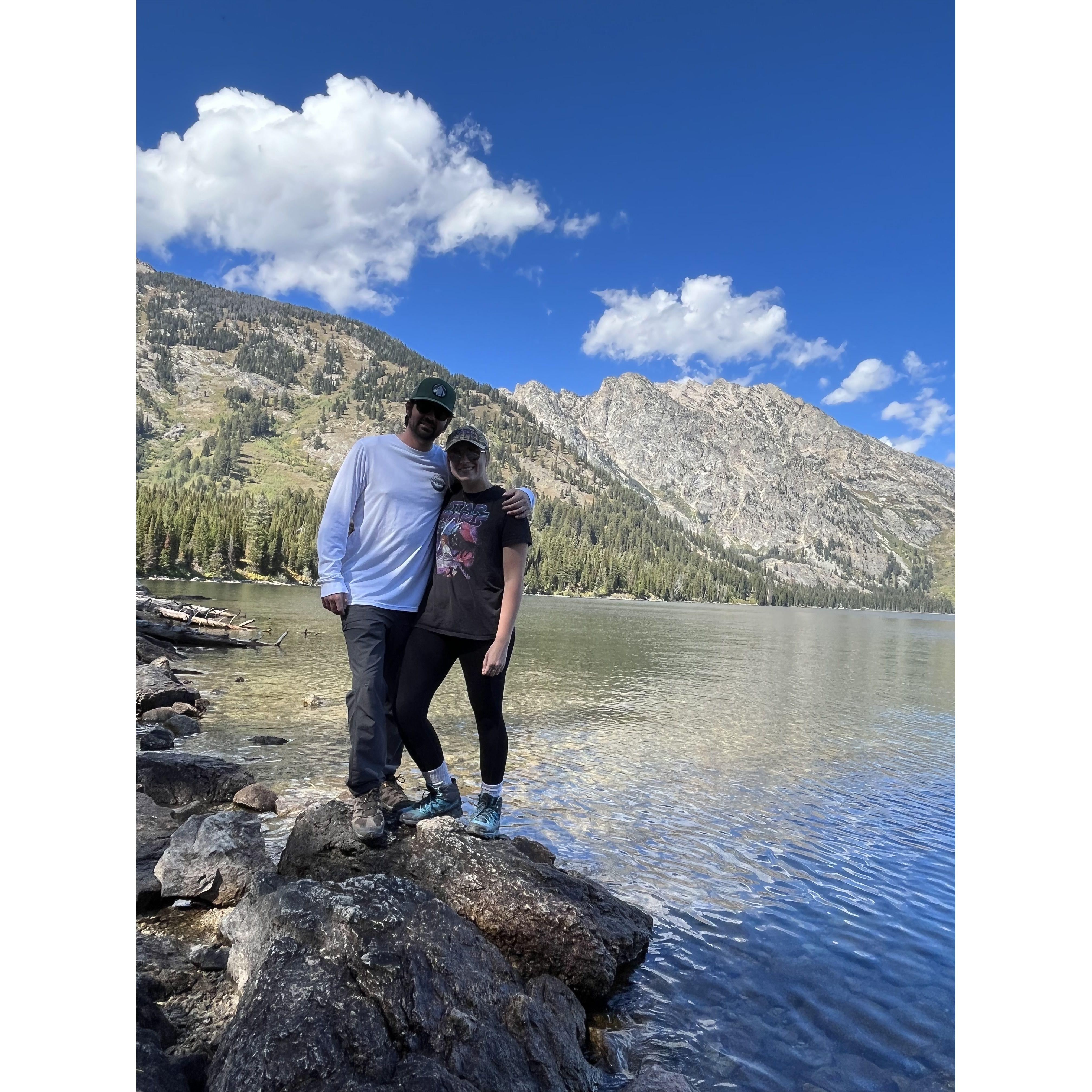 jenny lake in grand teton NP