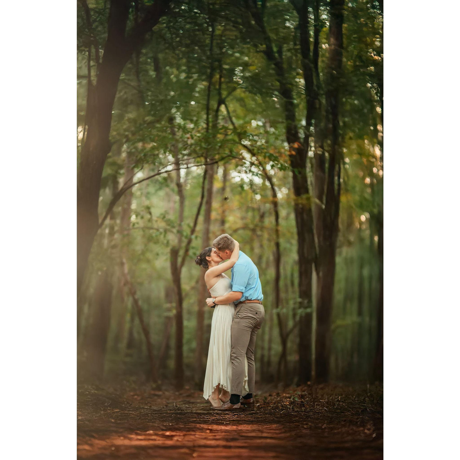 Engagement photos at our venue site