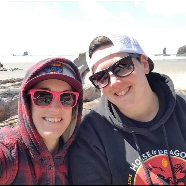 April 2019 at Second Beach on the Washington coast