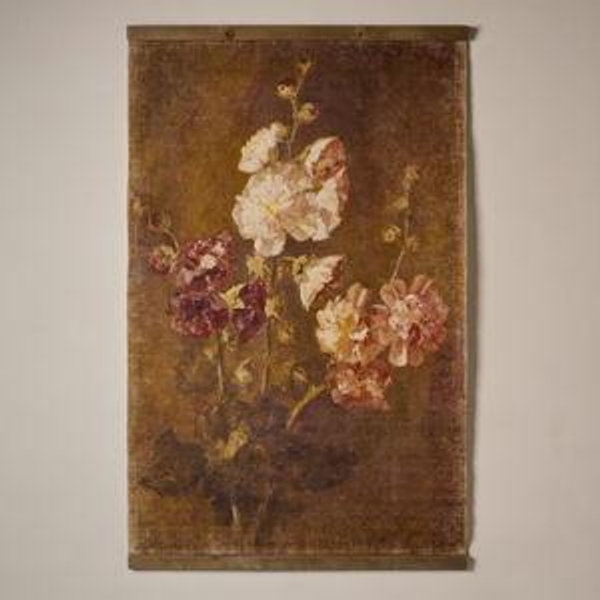 Floral Trio Vintage Tapestry
