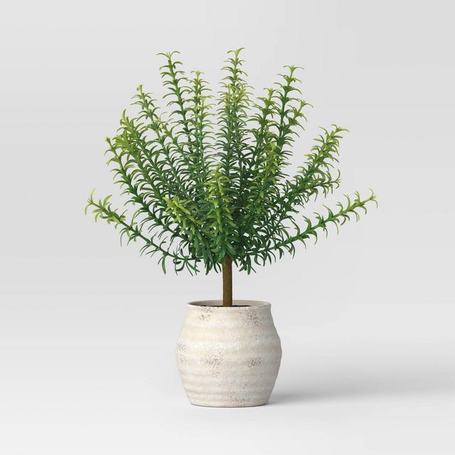 14" Rosemary Artificial Plant - Threshold™ designed with Studio McGee