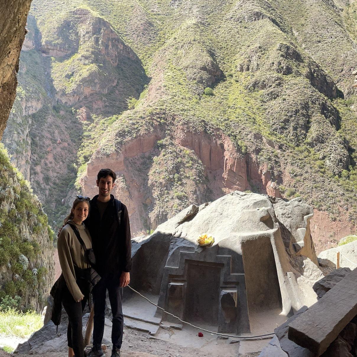 After we matched into residency, we travelled to South America. This was in Peru!
