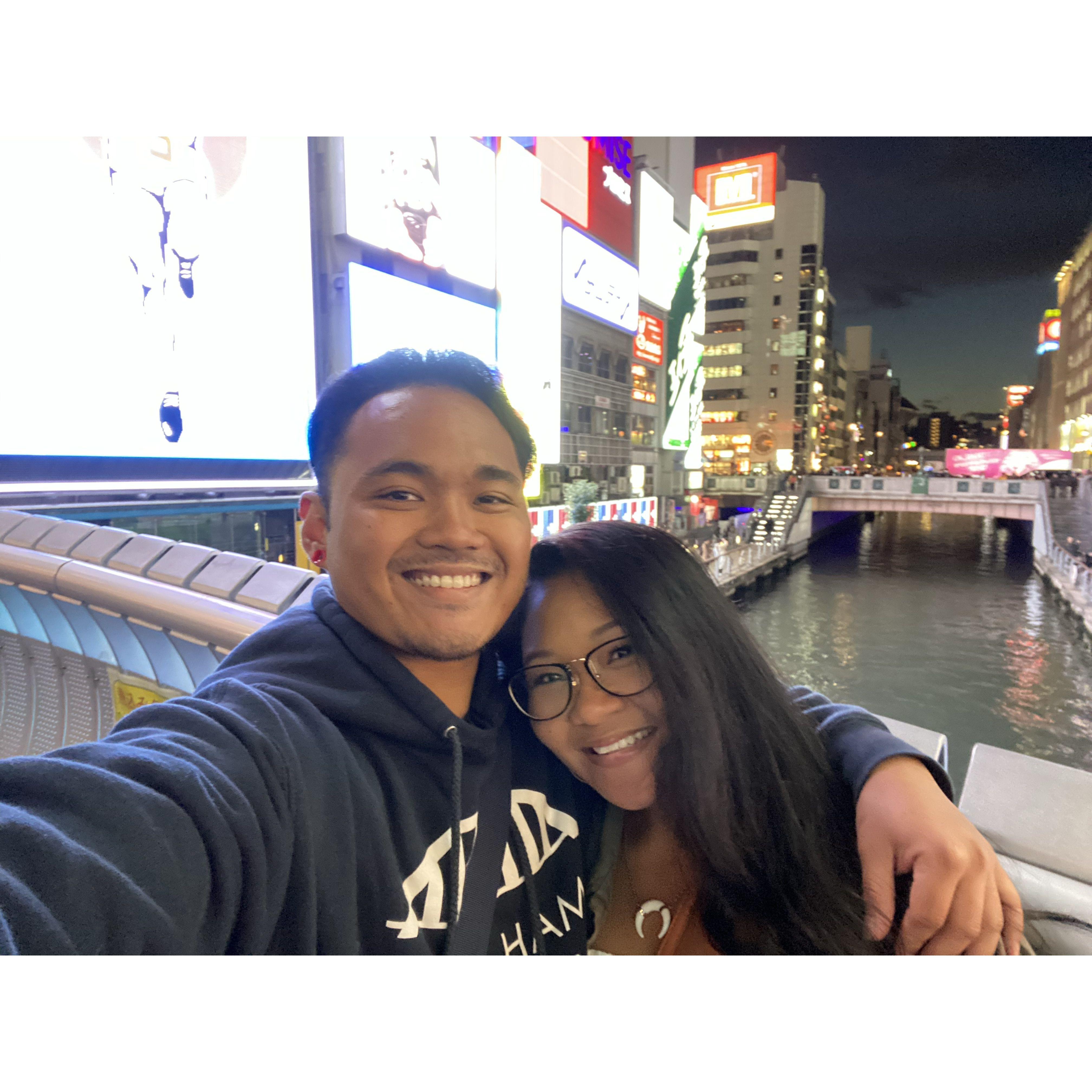 layover in Osaka, Japan