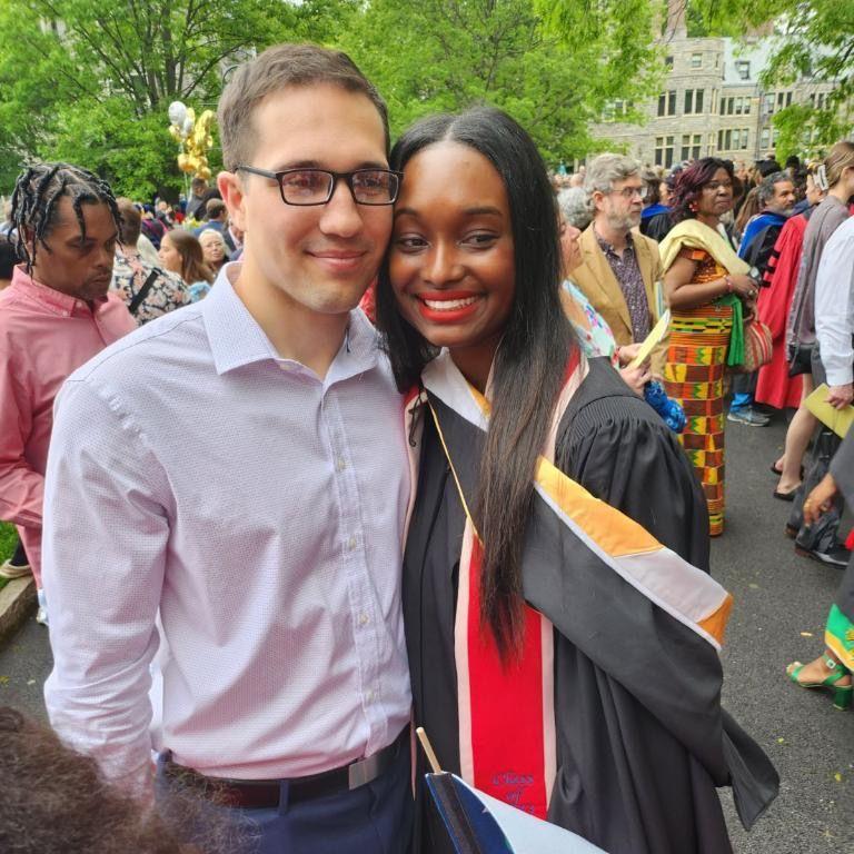 Jourdan's college graduation from Bryn Mawr College, May 2023!