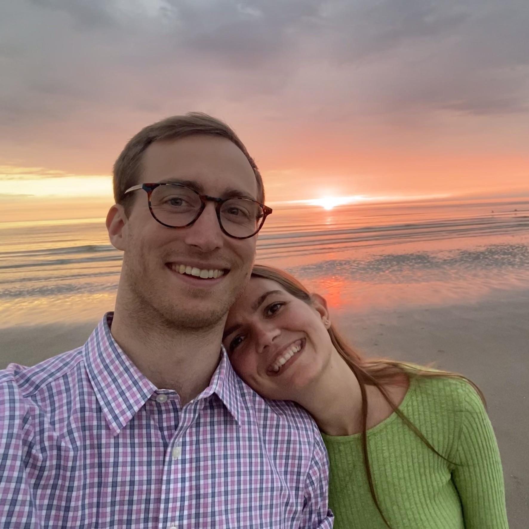 Summer 2022, sunset in France