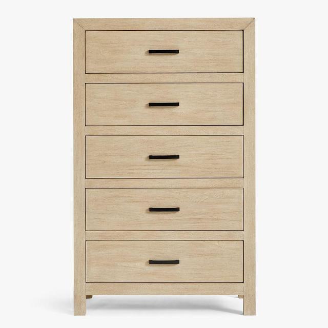 Linwood 5-Drawer Tall Dresser, Bone White