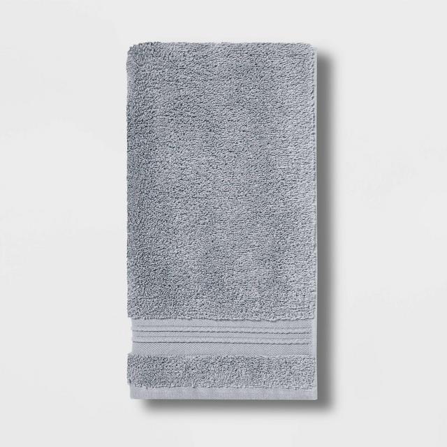 Spa Hand Towel Light Gray - Threshold Signature™