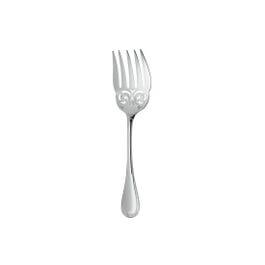 Christofle Malmaison Fish Serving Fork, Silverplated