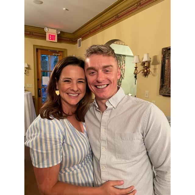 Emma and Kyle's rehearsal dinner June 2021