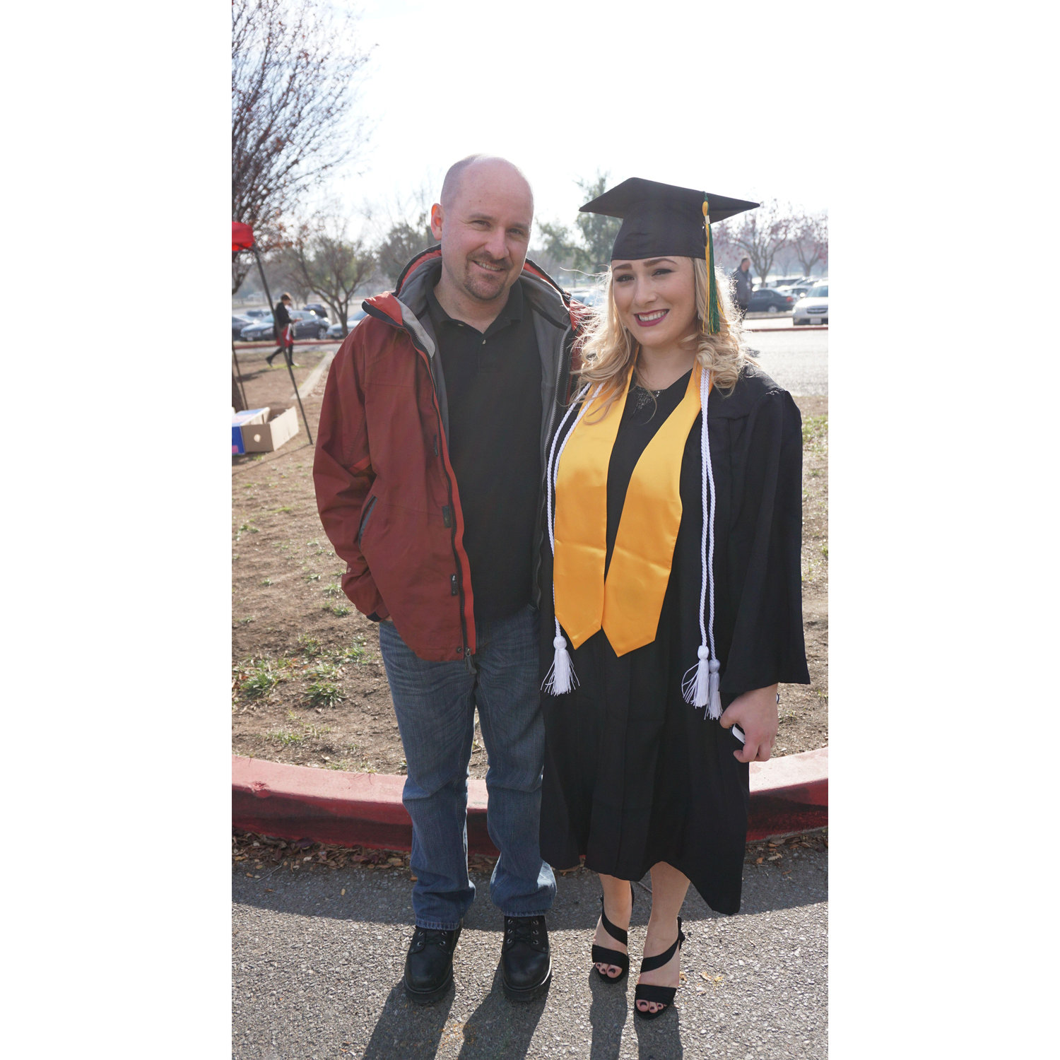Sabina's college graduation