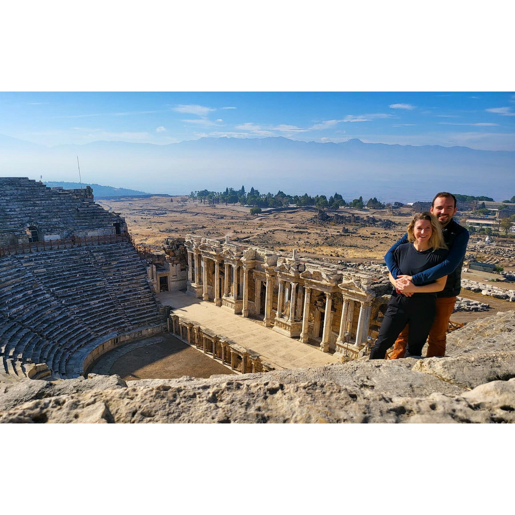 Exploring Hieropolis in Turkey