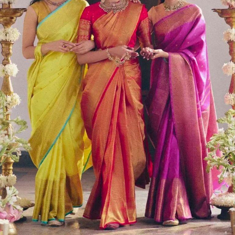 Formal attire for women - Traditional silk sarees