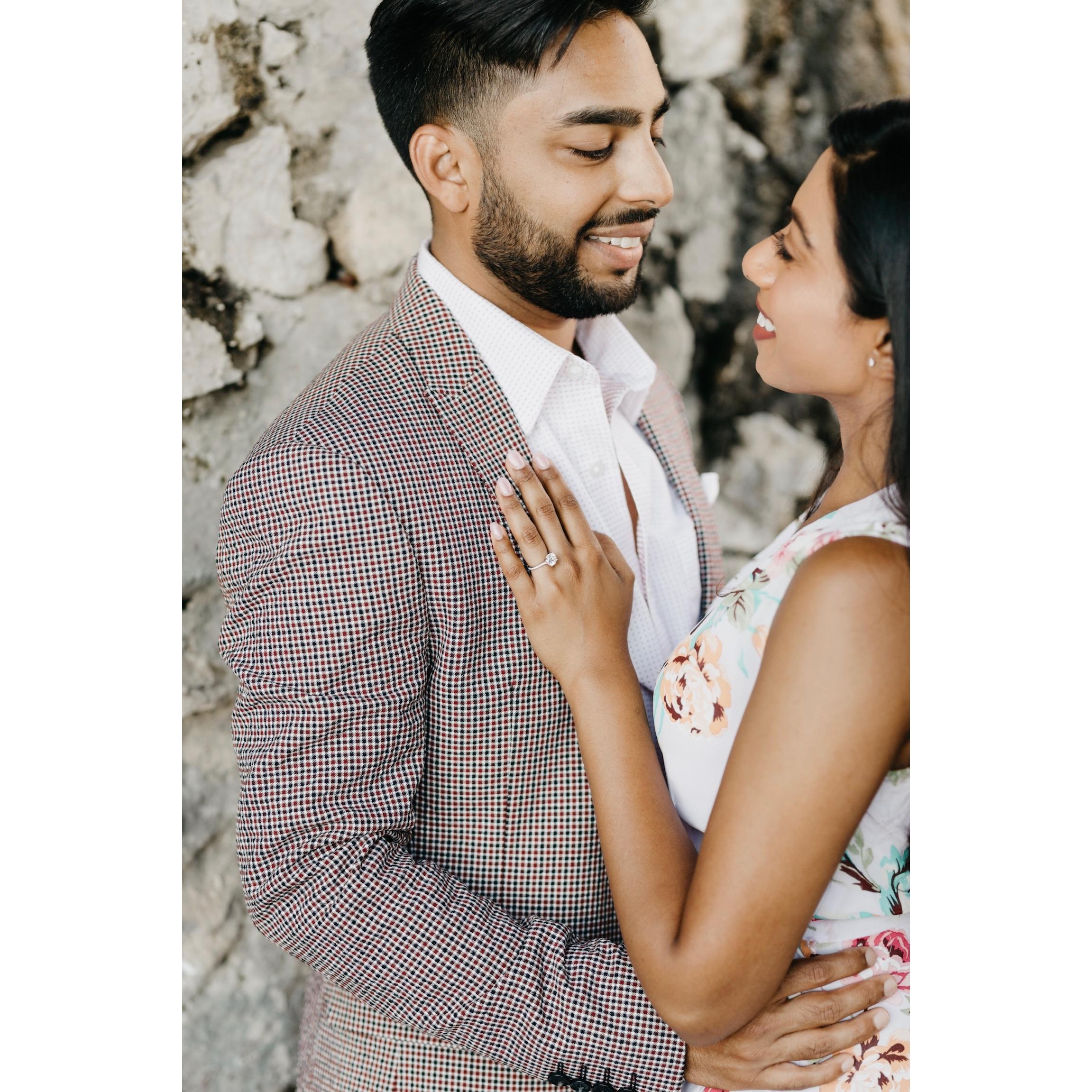 Pictures from our engagement shoot in Positano.