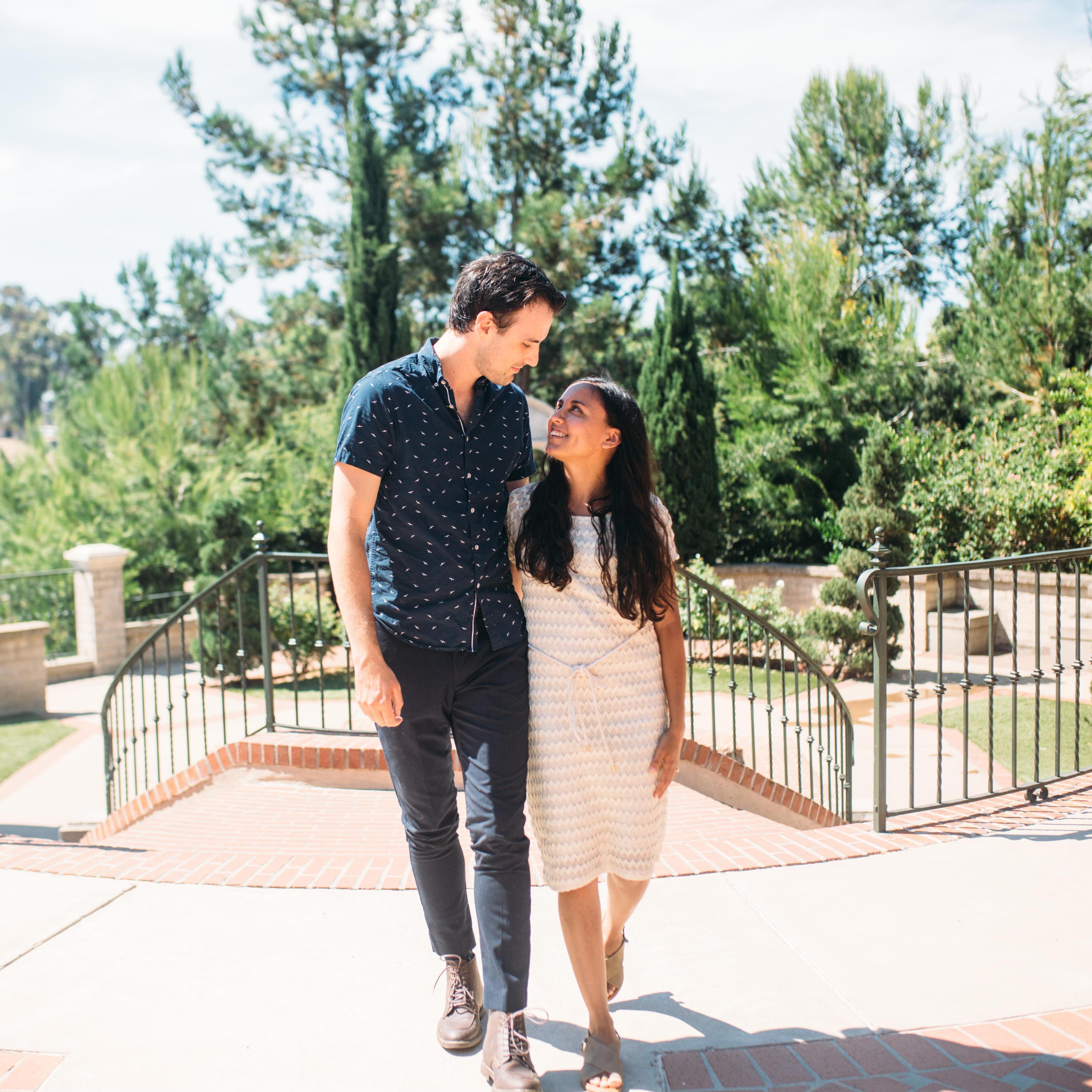 Engagement Session in Balboa Park