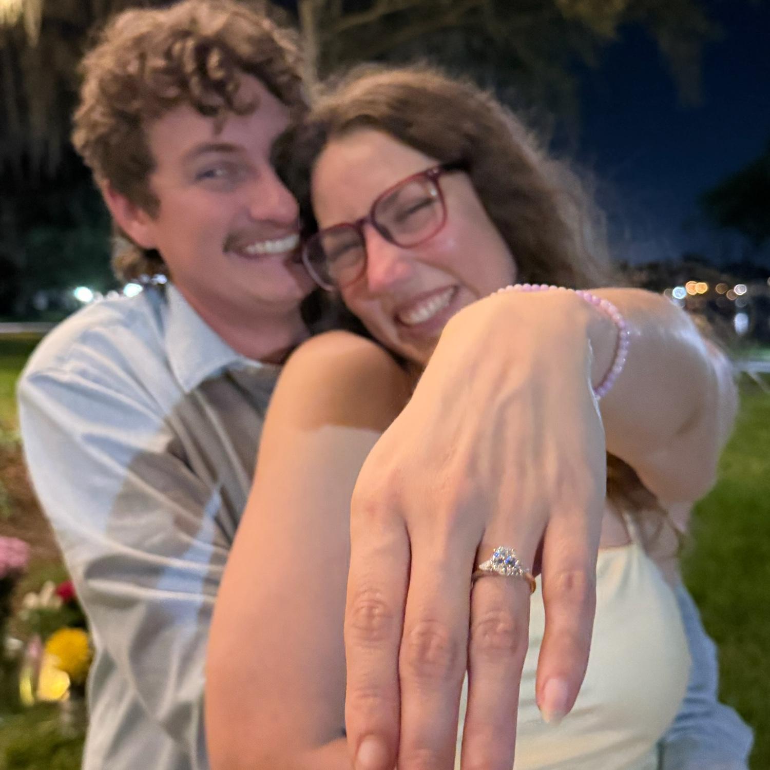 She said YES!!!
