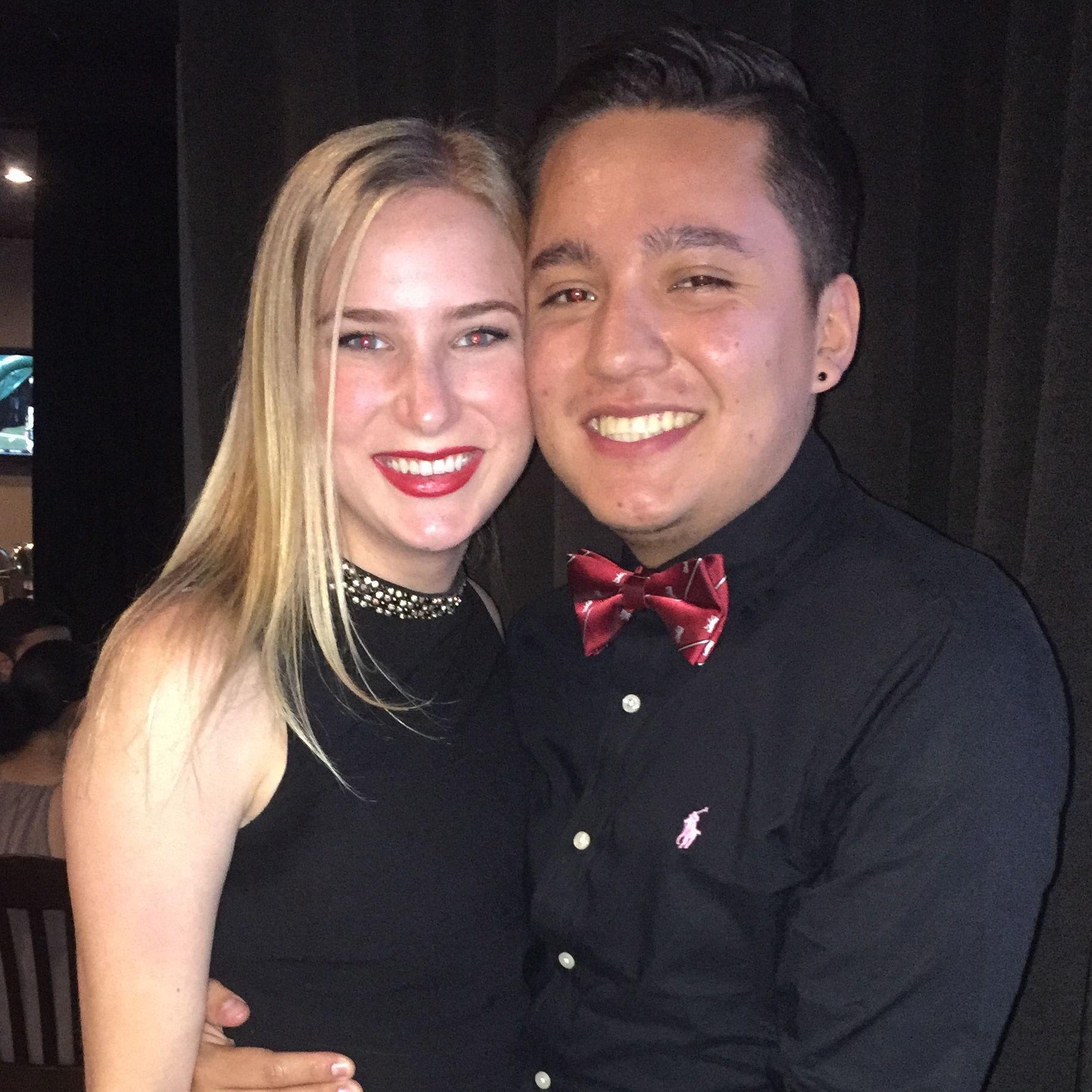 One of our first dates in undergrad!