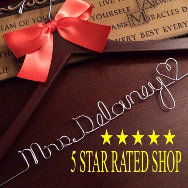 Personalized Bridal Hanger